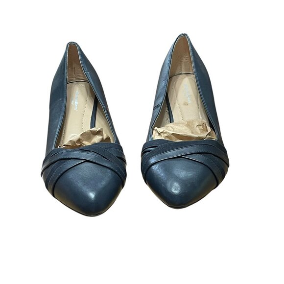 Cloudwalkers Womens Olivia Black Low Heel Pumps 12W - Picture 10 of 12